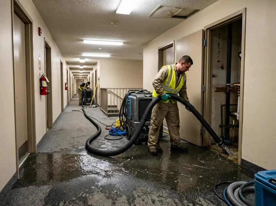 multi-unit-apartment-hallway-f-005 — frequently asked questions, Emergency Burst Pipe Water Extraction & Removal in Fruit Co…